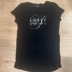 Victoria's Secret Black 'Sweet Dreams' Pajama dress